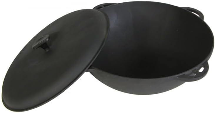 Miniatura 8 de Juego de estufa Kazan Mangal de alta resistencia +  12L - BBQ Kabab Russian Shashlyk Picnic Camping al aire libre Parrilla de barbacoa portátil -