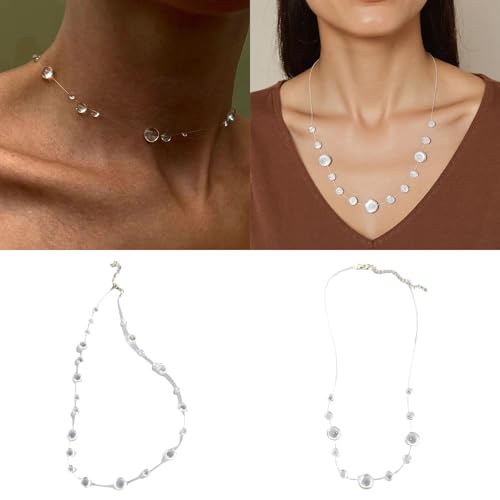 Collar de lluvia de rocío para brillar en tus eventos especiales y cenas elegantes 2
