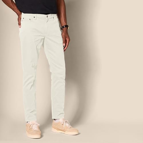 Image of Amazon Essentials Men's 5-Pocket Stretch Twill Casual Pants