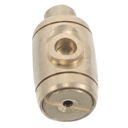 Abaodam Trumpet Water Key Press Type Drain Valve Essential Maintenance Part for Trumpet Repair Durable White Copper Construction for Controlled Water Release