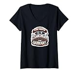 Womens If You Need Me I'll Be At The Barricades Revolution Les Mis V-Neck T-Shirt