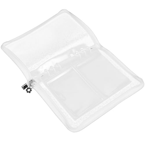Organizador de joyas de viaje con 20 hojas interiores y bolsas transparentes 2