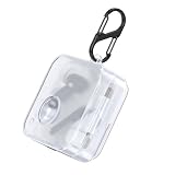 kwmobile Etui kompatybilne ze słuchawkami CMF by Nothing Nothing Ear 2024 - silikonowe etui ochronne Case Cover ochraniacz w kolorze przezroczystym