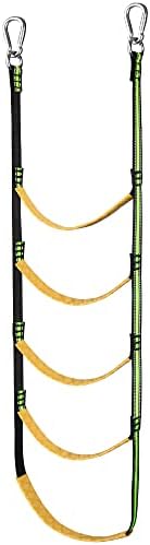 5 Step Boat Rope Ladder,Portable Boat Rope Ladder Extension,Fishing Rope Boarding Ladder,Swim Ladder for Sailboat ,Kayak, Canoeing