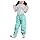 Unisex Regenhose Kinder Matschhose Regenlatzhose Ohne Träger Reflektorstreifen Regenbundhose Wasserdicht Winddicht Atmungsaktiv Ungefüttert Regenbundhose Überziehhose für Mädchen (02 Green, 122-128)