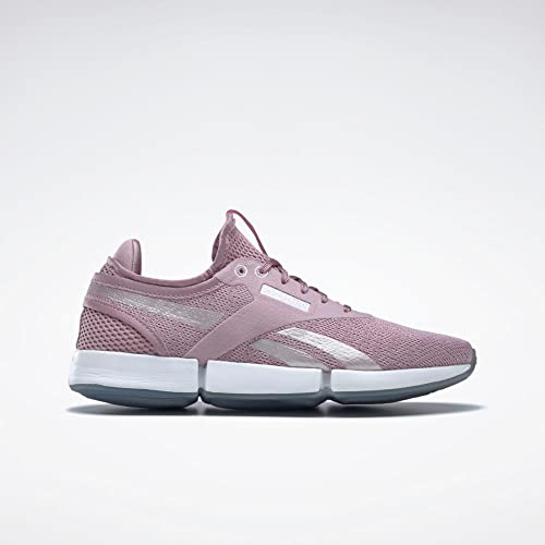 Reebok Women's DailyFit DMX Walking Shoe, Infused Lilac/White/Quartz Metallic, 6.5 US Women