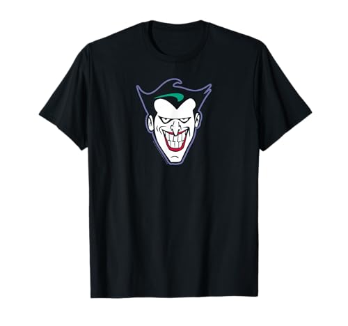 Image of Batman: The Animated Series Joker Face T-Shirt