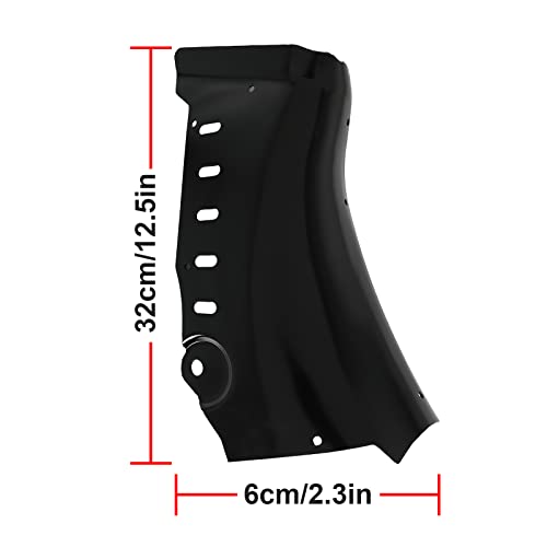 Wonvon Skid Plate Front Coolant Hose Guard Fits For 2021 2022 Tesla Model 3 Under Engine Guard Cover Chassis Side Near Front Tire Parts Under Body Shield #TOP5