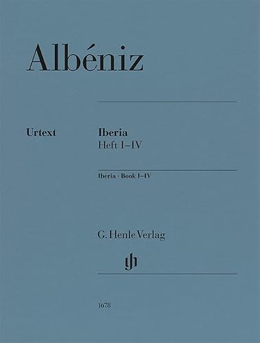 Isaac Albéniz: Iberia, Heft I–IV - Piano Sheet Music - Henle Verlag (HN 1678)