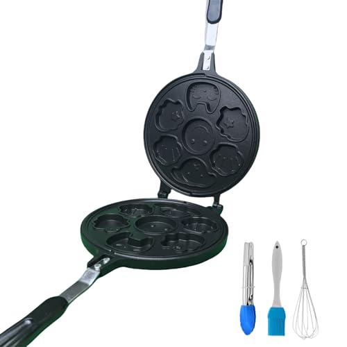 CPVKRY Animal Mini Waffle pan - Make 7 Different Shaped