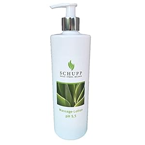 SCHUPP Massage-Lotion pH 5,5 – 500ml – mit Spender