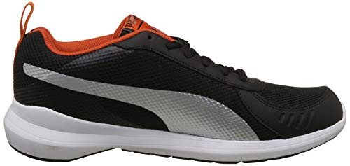 Image of Puma Men Lapis Blue-Silver-Scarlet Ibis Sneakers - 6 UK /India (39 EU)(36486904)