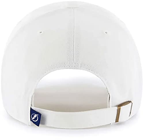 Gorra Tampa Bay Lightnings unisex ajustable blanca miniatura 2