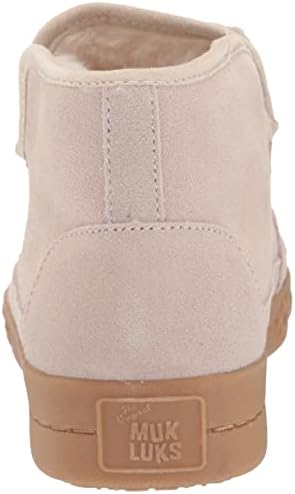 MUK LUKS Women's Street Queens Shoe Ankle Boot, Stone, 7 | Image 2