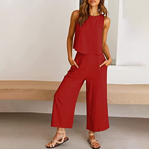 Traje de lino monocolor premium de dos piezas con sofisticada tira de botones 4