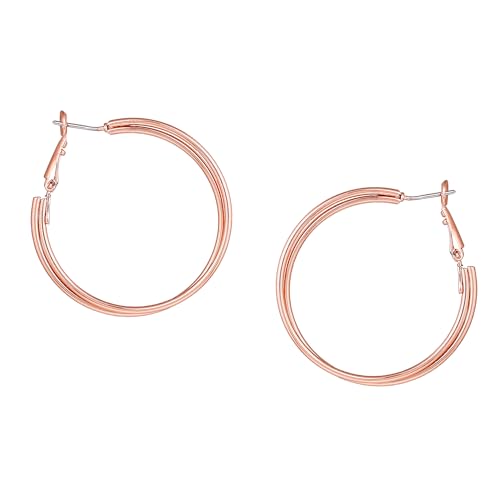 See full amazon price history chart for Estele Rose Gold Dual Charming Circular Hoop Earrings for Women Estele Rose Gold Dual Charming Circular Hoop Earrings for Women (B0CXXRHYTL) Amazon Price History, Amazon Price Tracker