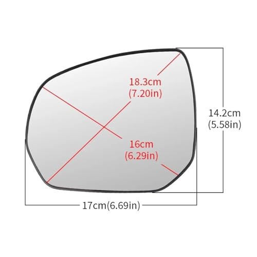 Rétroviseur droit Citroën C4 Picasso 2007-2013 finition haute résistance