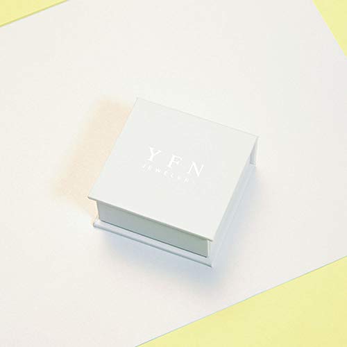 Yfn Women Ladies Jewelry 925 Sterling Silver Two-Tone Pet Puppy Paw Drop &Dangle Earrings Paw Earring Dog Stud Earrings (Dangle Black) #TOP6