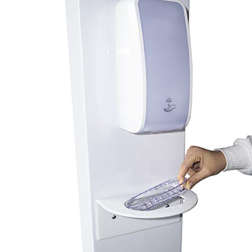 Desinfektionssäule zur Hand-Desinfektion – Desinfektionsmittelspender als Hygiene Tower, kontaktlose Händedesinfektion… – Bild 6