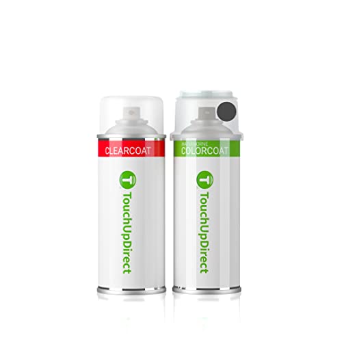 TouchUpDirect B39 Mineral Grey Metallic Compatible With BMW Exact Match Touch Up Paint Aerosol - Essential Kit