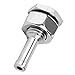 Nikou Turbo Boost Pressure Quick Tap, Car Turbocharger Pipe Fitting Pressure Source on Silicon Hose 31504101-019 M10 x 1.25mm