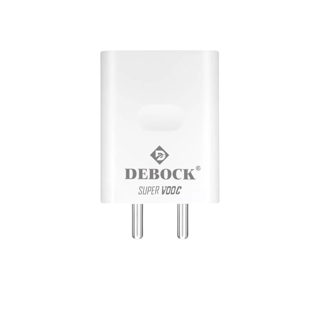 DEBOCK 65W SuperVooc Qualcomm Fast Charging Support 6A Mobile Charger for Oneplus,Oppo,Samsung,Mi, and More (Red Cable Included) (B0BDFSM7MB) Amazon Price History, Amazon Price Tracker