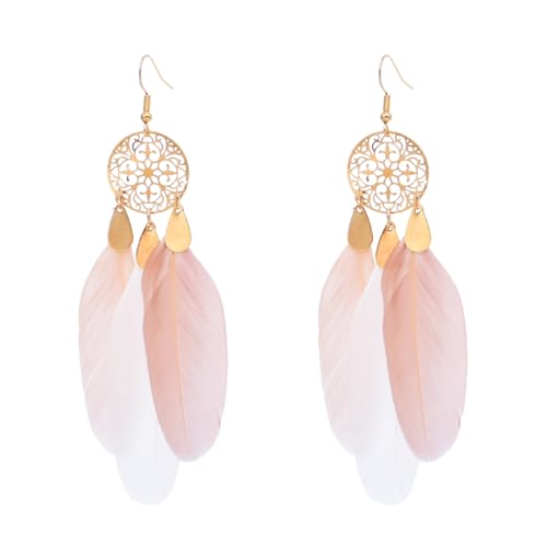 Boucles d'oreilles plumes ethniques légères : finis les bijoux lourds qui tirent
