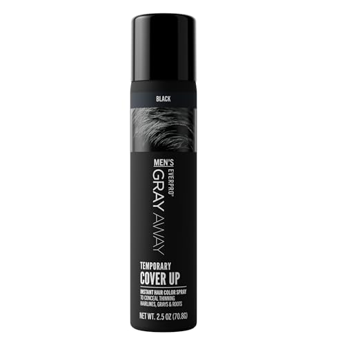 EVERPRO Gray Away Men’s Instant Root Cover Up Spray | Temporary Gray Concealer Hair Color Spray...