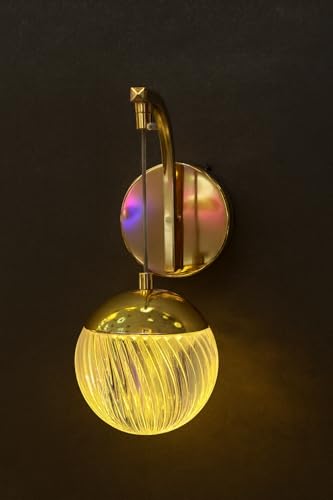 Image of Modern LED Wall Light 3 Color Modes (Warm, Neutral, Cool White) | Indoor Wall Lamp for Bedroom, Living Room, Hallway Etc