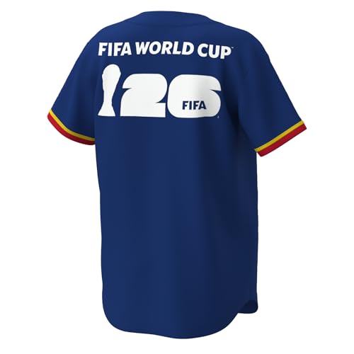 Image of Outerstuff FIFA World Cup 2026 Mens Short Sleeve Button Front Baseball Jersey