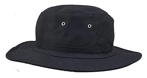 Zacharias Men's Cotton Cricket Umpire Hat Black