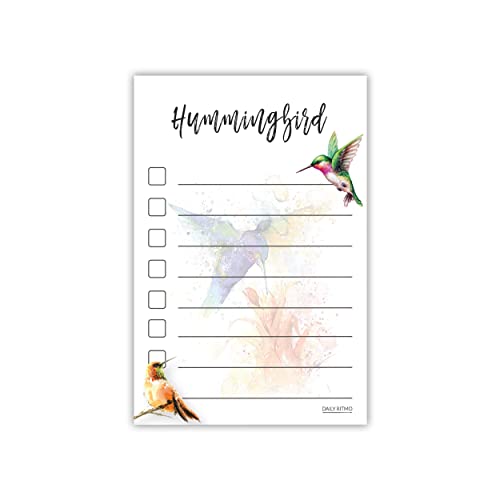 Hummingbird Sticky Notes to Do List | Hummingbird Themed Gift for Women | Bird Watcher...