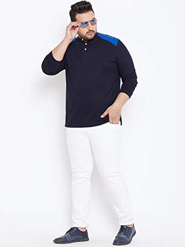 Image of Bigbanana Plus Size Men's Henley T-Shirt
