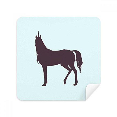 Chiffon de nettoyage écran anti-traces pour smartphone lot de 2 microfibres licorne