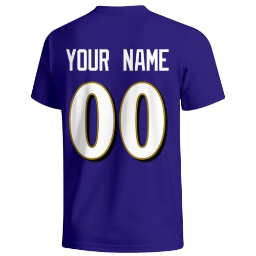 Image of ANTKING T Shirt Custom Short Sleeves for Men Women Youth | Crew Neck T Shirt with Custom Name Number Gift