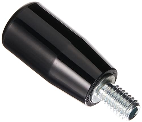 HALDER 24530.0008 Cylinder Handles, Black, d1=14 mm / d2=M6 / Stahl - Image 2