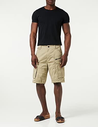 G-STAR Rovic Zip Relaxed Shorts, Pantaloncini Uomo, Beige (Dune D08566-5126-239), 36 - 3