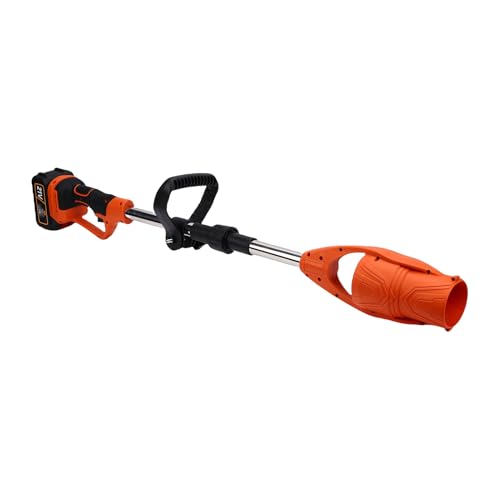 Generic Powerful Foldable Electric Cordless Leaf Blower for Efficient Garden Cleanup, Lightweight Portable Rechargeable Blower for All Users, Plastic Black 1 Set