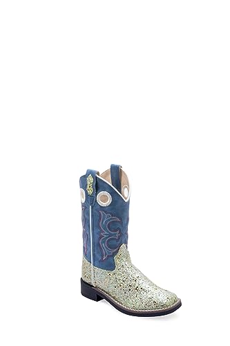 Image of Unisex-Child All Over Leatherette Material Broad Square Toe Boots Western