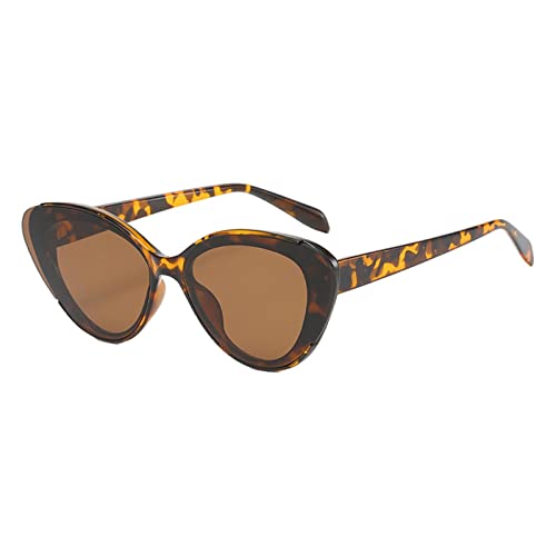 jojomis Women's Lenses Sunglasses Leopard Print UV Protection Unbreakable PC Frame Fashion Design Lightweight Comfortable
