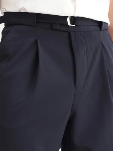 Image of Rare Rabbit Wide Leg Plain Trouser