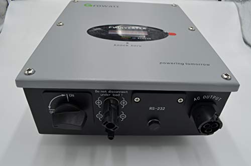 INVERTER SOLARE MONOFASE 3000-S POTENZA FV MAX 3400W 3 kW EURO EFFICIENZA 97% GROWATT