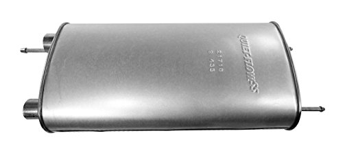 Image of Walker Quiet-Flow SS 21718 Direct Fit Exhaust Muffler 2 inch Inlet (ID) 1.75 inch Outlet (ID) for Mazda 3