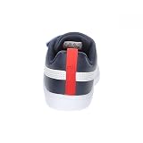 PUMA Unisex Baby Courtflex V2 V Inf Sneaker, Niebieski Peacoat High Risk Red, 26 EU