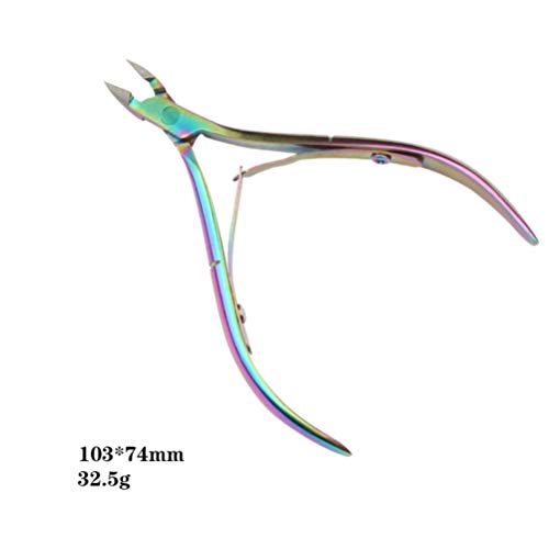 Kit de manicure para cortadores de unhas da Pretyzoom, pinças de cutícula, empurrador, aparador de f