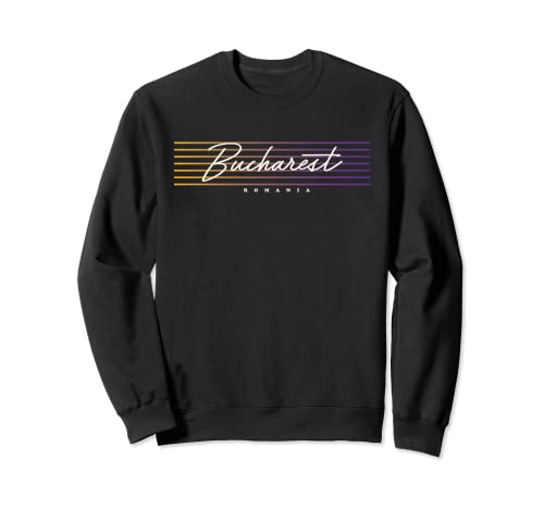 Estilo retro Rumania Bucarest Sudadera