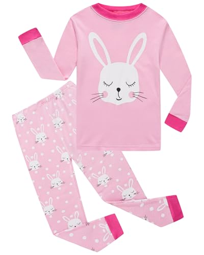 Little Girls Pajamas Sets Toddler Girls Cotton Pjs Sleepwear Sets