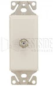 Amazon.com: Cooper Aspire Flush Mount Coaxial Jack - Desert Sand : Home