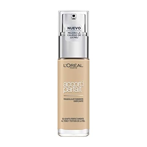 L'Oréal Paris Accord Parfait, Base de Maquillaje con Ácido Hialurónico Cover