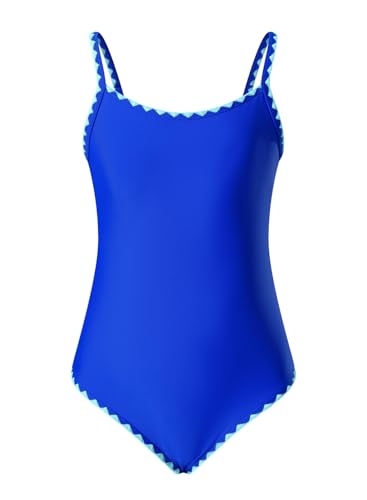 blibean Girls Swimsuits One Piece Bathing Suit with Bra Pads Size 6-15 Years